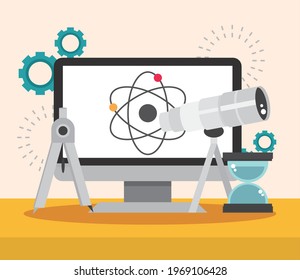 Teleskop für wissenschaftliche Suchtechnik