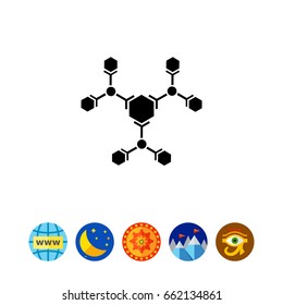 Science simple icon