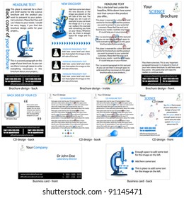 Science stationary template