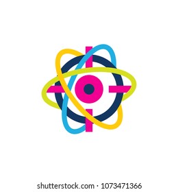 Science Target Logo Icon Design