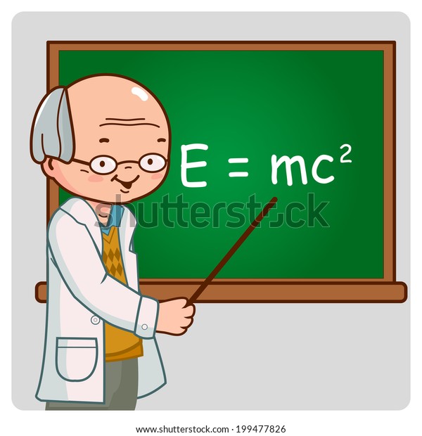 Download Science Teacher Teaching Classvector Illustration Stock ...