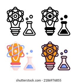 Science And Tech Icon Set Style Collection