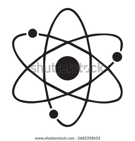 Science and Technology Atom Symbol