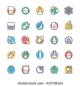 Science and Technology Cool Vector Icons 4