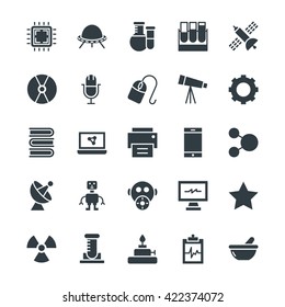 Science and Technology Cool Vector Icons 2