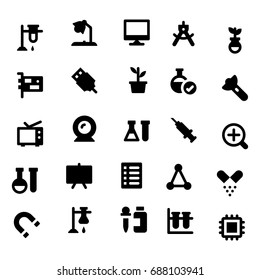 Science and Technology Glyph Vector Icons 5