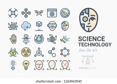 Science & Technology icon set 2