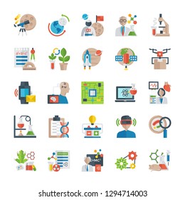Science And Technology Icons Pack