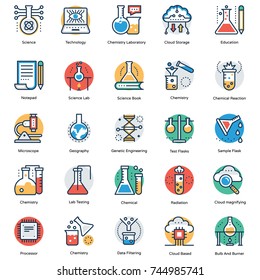 
Science and Technology Icons Set 
