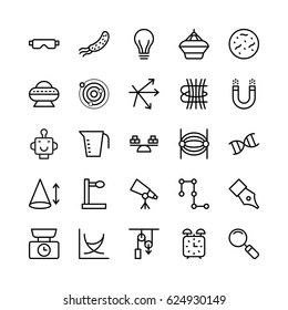 
Science and Technology Line Vector Icons 16
