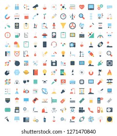 Science and Technology Related Icons