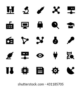 Science and Technology Vector Icons 1
