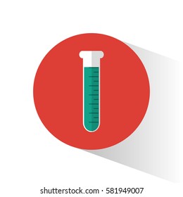 science testt tube laboratory fluid icon