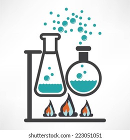 Science trendy icons pack for design. Vector illustration