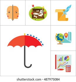 Science Type Icon Set