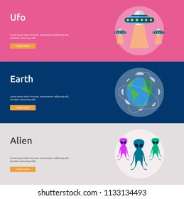 Science and Universe Banner Design