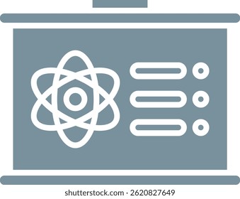 Icono de Vector de Ciencia. Se puede utilizar para aplicaciones de impresión, móviles y de Web.