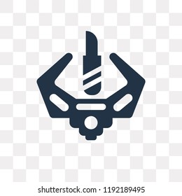 Science vector icon isolated on transparent background, Science transparency concept can be used web and mobile