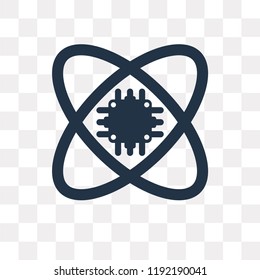 Science vector icon isolated on transparent background, Science transparency concept can be used web and mobile
