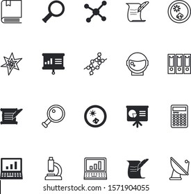 science vector icon set such as: diary, strand, geometric, spiral, stamp, calculate, textbook, calculator, flash, encyclopedia, folder, bright, burst, fire, quality, label, suit, spaceship, man