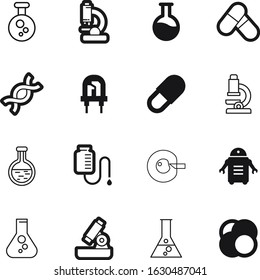 science vector icon set such as: help, shadow, machine, vitamin, outline, bright, dead, school, character, lamp, tube, lines, space, reaction, microscopic, model, chemicals, logo, evolution, cyborg