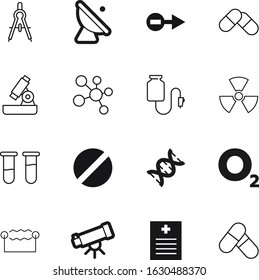 science vector icon set such as: radiation, gene, red, communication, engineer, drop, icons, field, pollution, collection, caution, strand, experiment, electrical, drawing, geometry, electrostatic
