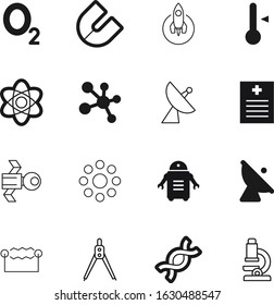 science vector icon set such as: compass, temperature, retro, measure, air, electronic, eps10, classroom, people, house, architect, brush, fantasy, training, speed, paper, architecture, o2, flame