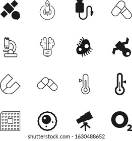science vector icon set such as: futuristic, clip, lab, magnet, mother, set, electric, computer, electrical, pharmaceutical, vitamin, horseshoe, mold, find, invention, ship, rocket, package