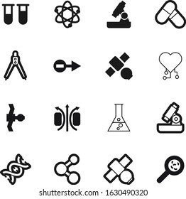 Science Vector Icon Set Such As: Divider, Pills, Doctor, Anti, Orbit, Experiment, Shadow, Genetic, Chromosome, Transplantation, Infection, Stem, Button, Microbe, Vial, Agar, Plate, Organization