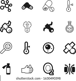 science vector icon set such as: agar, lines, objects, lamp, magic, egg, innovation, magnifier, fertilization, bacteria, symbols, silhouette, female, fluid, wave, medication, bottle, vitamin, blue