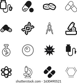 science vector icon set such as: drawn, compass, strand, element, physics, life, architecture, power, development, egg, energy, tool, fertilization, female, divider, test, logo, reproductive, enlarge