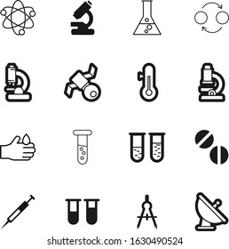 science vector icon set such as: aspirin, wave, tablet, linear, logistic, vaccination, beaker, business, bond, field, capsule, dangerous, positive, tool, architecture, measure, engineer, medication