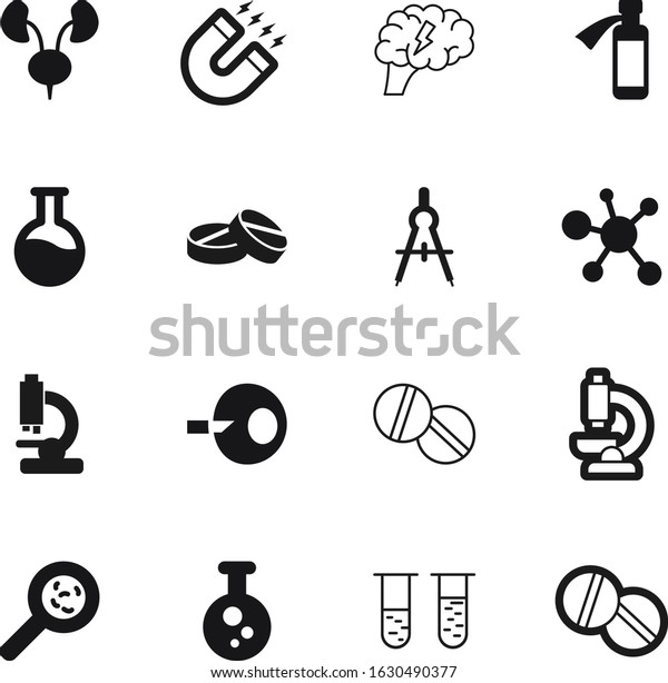 science vector icon set such as: dna, designer,\
attract, poison, kidney, ovulation, microbe, molecule, power,\
colorful, energy, attraction, fertilize, drawing, smart, help,\
kidneys, business,\
magnet