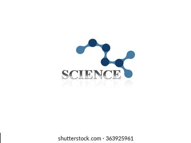 Science vector icon template design