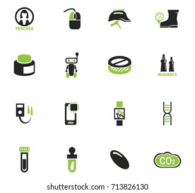 Science vector icons for user interface design