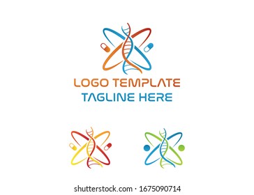Science Vector Logo Design Template