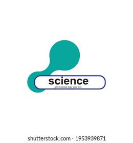 Science vector logo template, molecule icon symbol illustration
