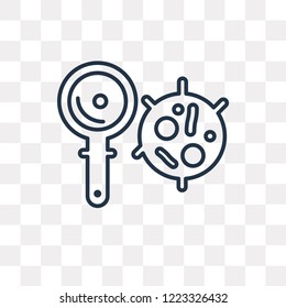 Science vector outline icon isolated on transparent background, high quality linear Science transparency concept can be used web and mobile