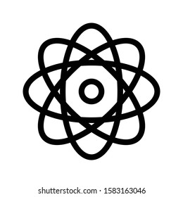 science vector thin line icon