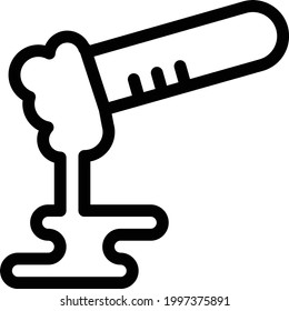 science vector thin line icon