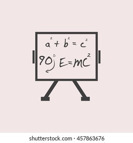 Science web icon. Isolated illustration