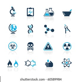 Science Web Icons //