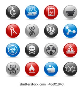 Science Web Icons // Gel Pro Series