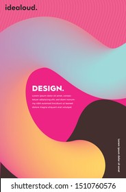 Scientific annual report design vector collection. modern abstract geometric background cover page layout templates set. Report covers graphic design, business brochure pages corporate templates.