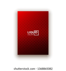 Scientific annual report geometric design collection. Halftone line texture cover page layout templates set. Report covers geometric graphic design, business brochure pages corporate template.