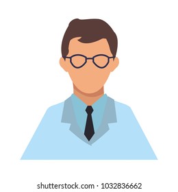 Scientific avatar cartoon