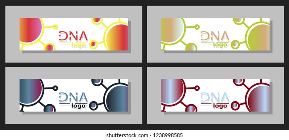 Scientific brochure design template. Vector flyer layout, Molecular structure with connected lines and dots. Scientific pattern atom DNA with elements for magazine, leaflet, cover, poster design