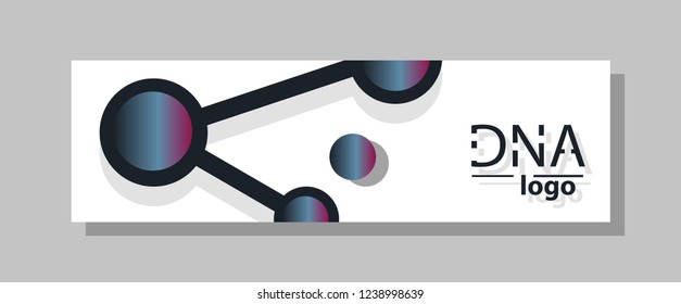 Scientific brochure design template. Vector flyer layout, Molecular structure with connected lines and dots. Scientific pattern atom DNA with elements for magazine, leaflet, cover, poster design