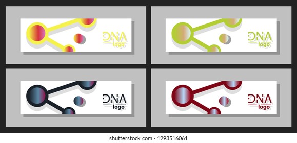 Scientific brochure design template. Vector flyer layout, Molecular structure with connected lines and dots. Scientific pattern atom DNA with elements for magazine, leaflet, cover, poster design