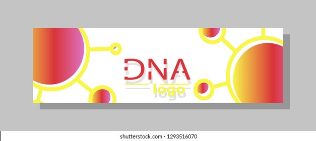 Scientific brochure design template. Vector flyer layout, Molecular structure with connected lines and dots. Scientific pattern atom DNA with elements for magazine, leaflet, cover, poster design